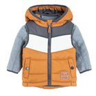 Cool Club, Set pentru baieti, vesta cu gluga, bluza polar cu fermoar, gri-maro
