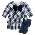 Cool Club, Set pentru fete, Rochie cu maneca lunga, Dresuri, mix