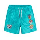 Cool Club, Sorturi de baie pentru baieti, turcoaz, imprimeu Paw Patrol
