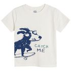 Cool Club, Tricou pentru baieti, alb