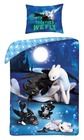 How To Train Your Dragon, set lenjerie de pat single, 140-200 cm