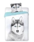 Husky, set lenjerie de pat single 140-200 cm