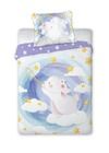 Iepure, set lenjerie de pat single, 100-135 cm