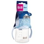 Lovi, cana pentru bebelusi cu mustiuc, albastru, 150 ml