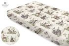 MimiNu, Design, Padurea linistita, cearceaf din bumbac cu elastic, 80-160 cm