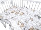 MimiNu, Safari Natural, set lenjerie de pat single, 90-120 cm