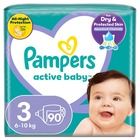 Pampers Active Baby, scutece marimea 3, 6-10 kg, 90 buc.