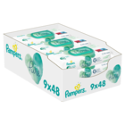 Pampers Aqua Pure, servetele umede, 9 pachete de 48 servetele, 432 buc.