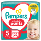 Pampers Pants, scutece-chilotel marimea 5, 12-17 kg, 22 buc.