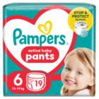 Pampers Pants, scutece-chilotel marimea 6, 19, 14-19 kg, 19 buc.