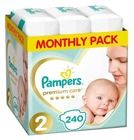 Pampers Premium Care, XXL Box, scutece marimea 2, 4-8 kg, 240 buc.