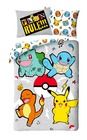Pokemon, set lenjerie de pat single, 140-200 cm