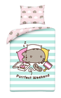 Pusheen, set lenjerie de pat single, 140-200 cm