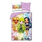 Rainbow High, set lenjerie de pat single, 140-200 cm + 70-90 cm