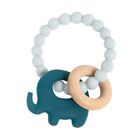 Smiki, Elefant, inel de dentitie, gri-albastru