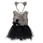 Smiki, Leopard, rochita, costum pentru copii, 3-4 ani