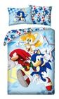 Sonic, set lenjerie de pat single, 140-200 cm