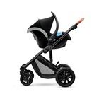 Kinderkraft, Prime, carucior multifunctional 2in1, negru + geanta Mommy Bag