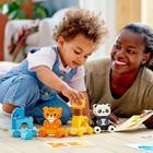 LEGO DUPLO Creative Play, Primul meu tren cu animale, 10955