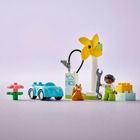 LEGO DUPLO, Orasul meu Turbina eoliana si masina electrica, 10985
