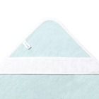 BabyOno, Balena, prosop de baie din bambus cu gluga, 85-85 cm