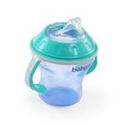 BabyOno, canita anti-varsare, albastru, 180 ml