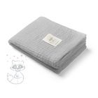 BabyOno, paturica tricotata din bambus, gri, 75-100 cm