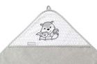 BabyOno, Vulpite, Prosop de baie din bambus cu gluga, 76-76 cm