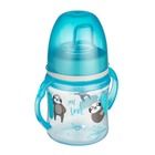 Canpol babies, EasyStart, Exotic Animals, canita antrenament, albastru, 6m+, 120 ml