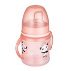 Canpol babies, EasyStart, Exotic Animals, canita antrenament, roz, 6m+, 120 ml