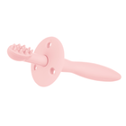 Canpol babies, periuta de dinti cu inel de protectie, roz
