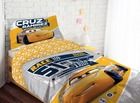 Cars 3, set lenjerie de pat single, 140-200 cm