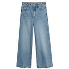 Cool Club, Blugi pentru fete, tip wide leg, denim