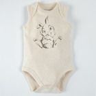 Cool Club, Body fara maneci pentru baieti, mix, imprimeu Bambi, set, 5 buc.