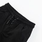 Cool Club, Pantaloni caldurosi din material textil pentru baieti, negru