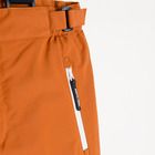 Cool Club, Pantaloni ski cu bretele pentru baieti, maro deschis