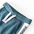 Cool Club, Pantaloni trening pentru baieti, albastru, imprimeu Jurassic World