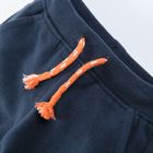 Cool Club, Pantaloni trening pentru baieti, bleumarin, imprimeu Hi kid!