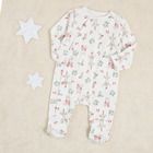 Cool Club, Pijama tip salopeta pentru baieti, gri, ecru, imprimeu Winnie the Pooh, set 2 buc.