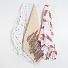 Cool Club, Scutece textile din finet pentru baieti, ecru, imprimeu animalute, 70-70 cm, set 3 buc.
