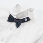 Cool Club, Set pentru baieti, Body cu maneca lunga, Papion, Vesta, Pantaloni din material textil, mix de culori