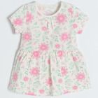 Cool Club, Set pentru fete, Body-rochie cu maneca scurta, Bolero, Bentita, ecru, violet