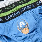 Cool Club, Slipi pentru baieti, mix de culori, imprimeu The Avengers, set 5 buc.