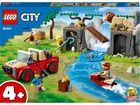 LEGO City Stunt, Masina de teren pentru salvarea animalelor salbatice, 60301