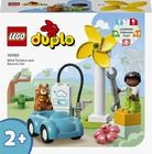 LEGO DUPLO, Orasul meu Turbina eoliana si masina electrica, 10985