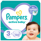 Pampers Active Baby, scutece marimea 3, 6-10 kg, 90 buc.
