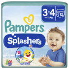 Pampers Splashers, scutece-chilotel pentru apa marimea 3-4, 6-11 kg, 12 buc.