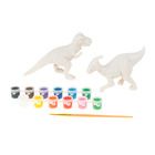 Smiki, Figurine dinozauri cu acuarele, set creativ