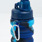 Smiki, Ombre, sticla sport pliabila, albastru