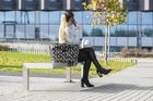 Kinderkraft, Prime, carucior multifunctional 2in1, negru + geanta Mommy Bag